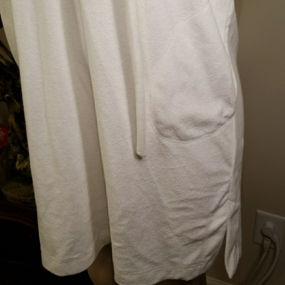 ATM AnthonyThomasMelillo Cotton Terry Hooded Dress - Picture 4 of 6